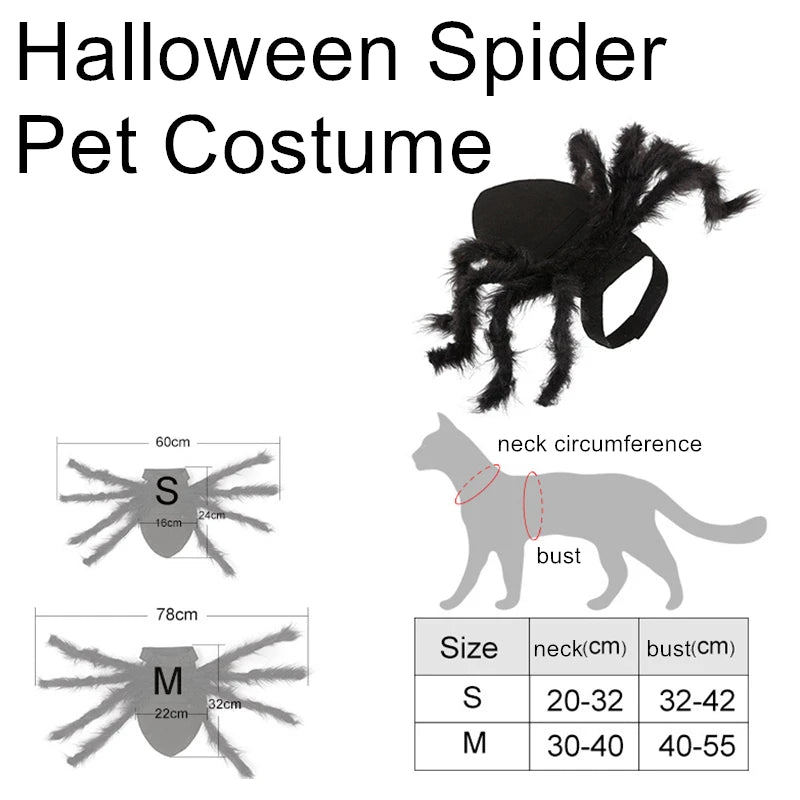 Bat Wings Costume for Cats & Small Dogs – Halloween Pet Dress, S–M